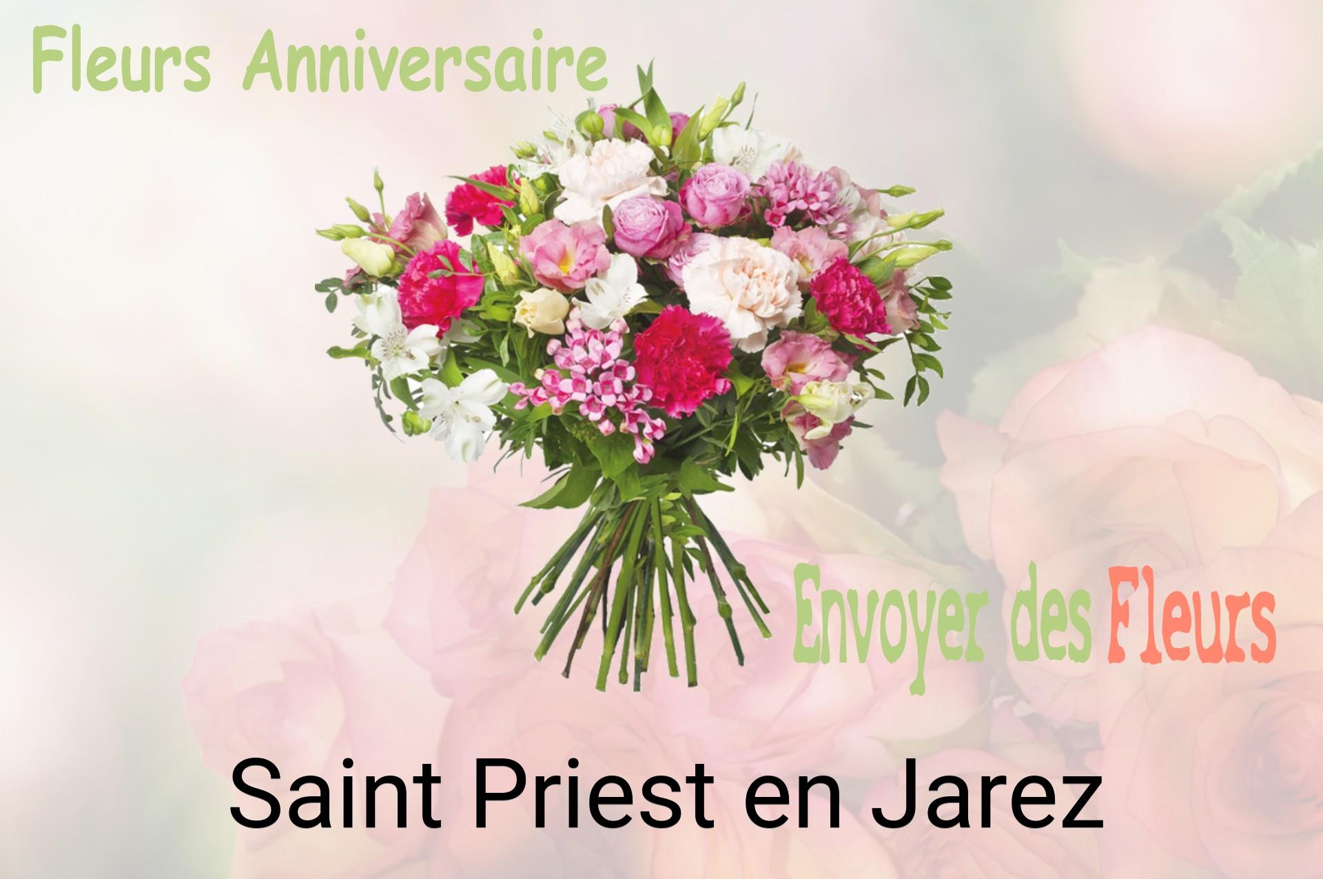 Bouquet de fleurs d’anniversaire livré à Saint-Priest-en-Jarez