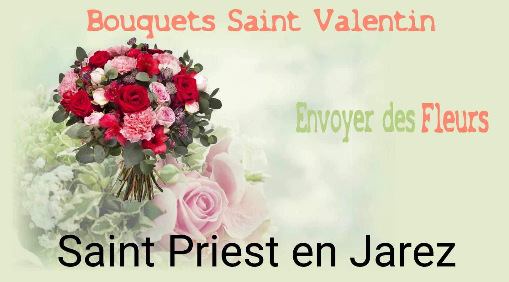 Roses de Saint-Valentin livrées à Saint-Priest-en-Jarez